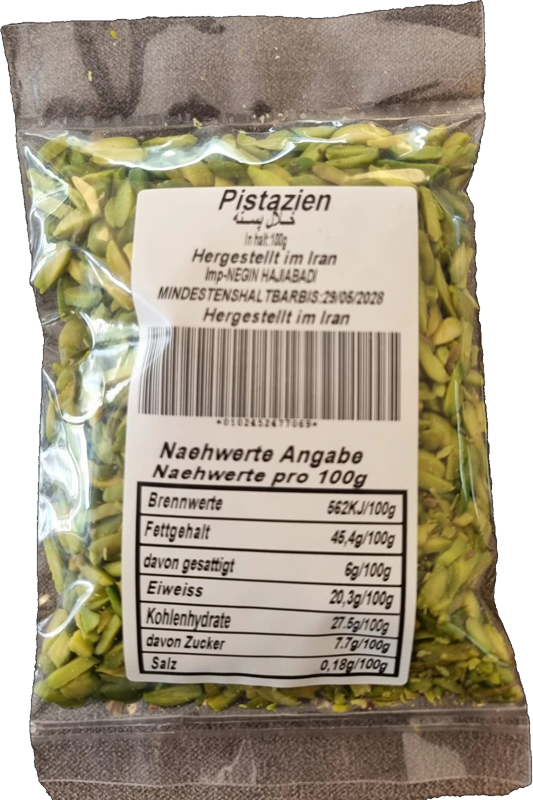 Pistazienstifte 100 g