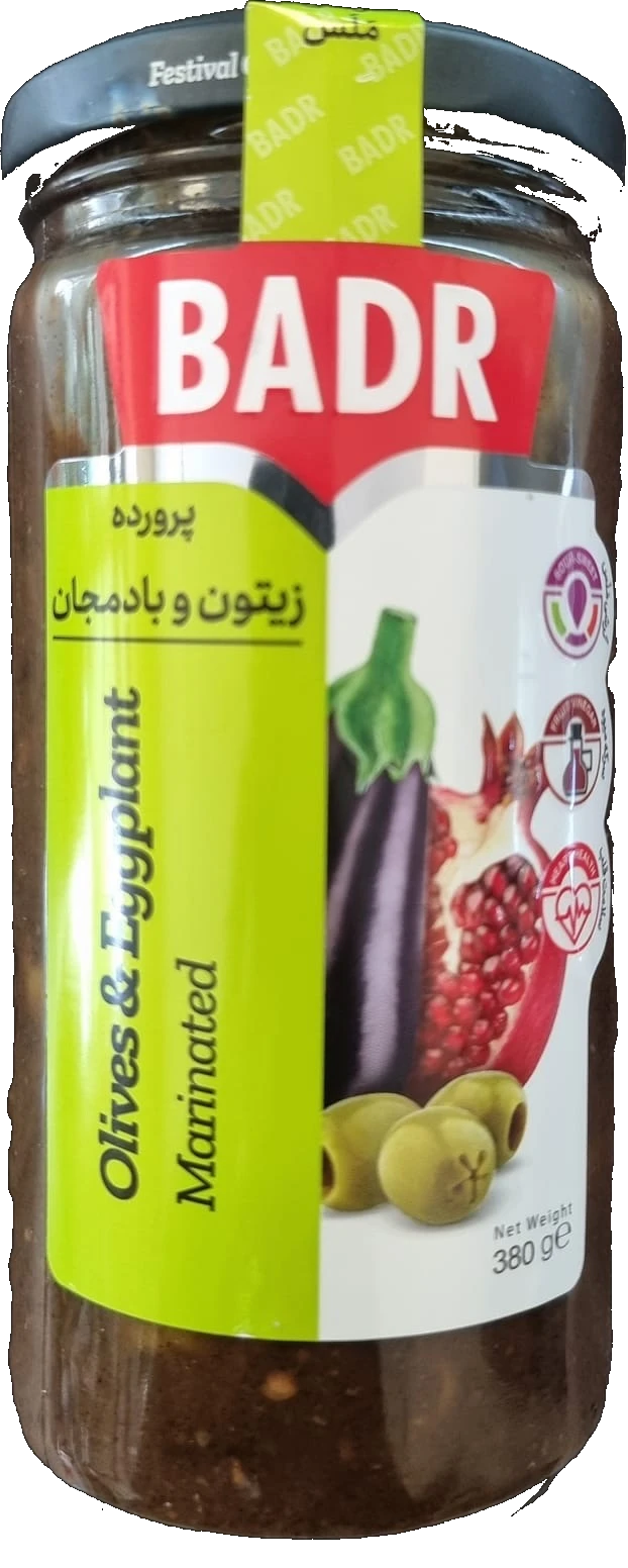 Badr marinierte Oliven und Aaubergine 380 g