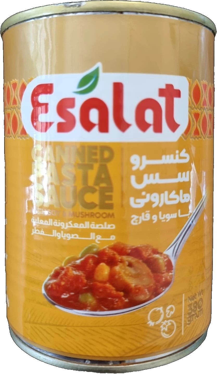 Esalat Pastasoße aus Soja und Champignon aus der Dose 380 g
